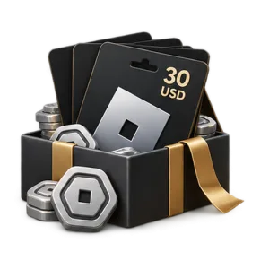 3000 robux (30 USD)